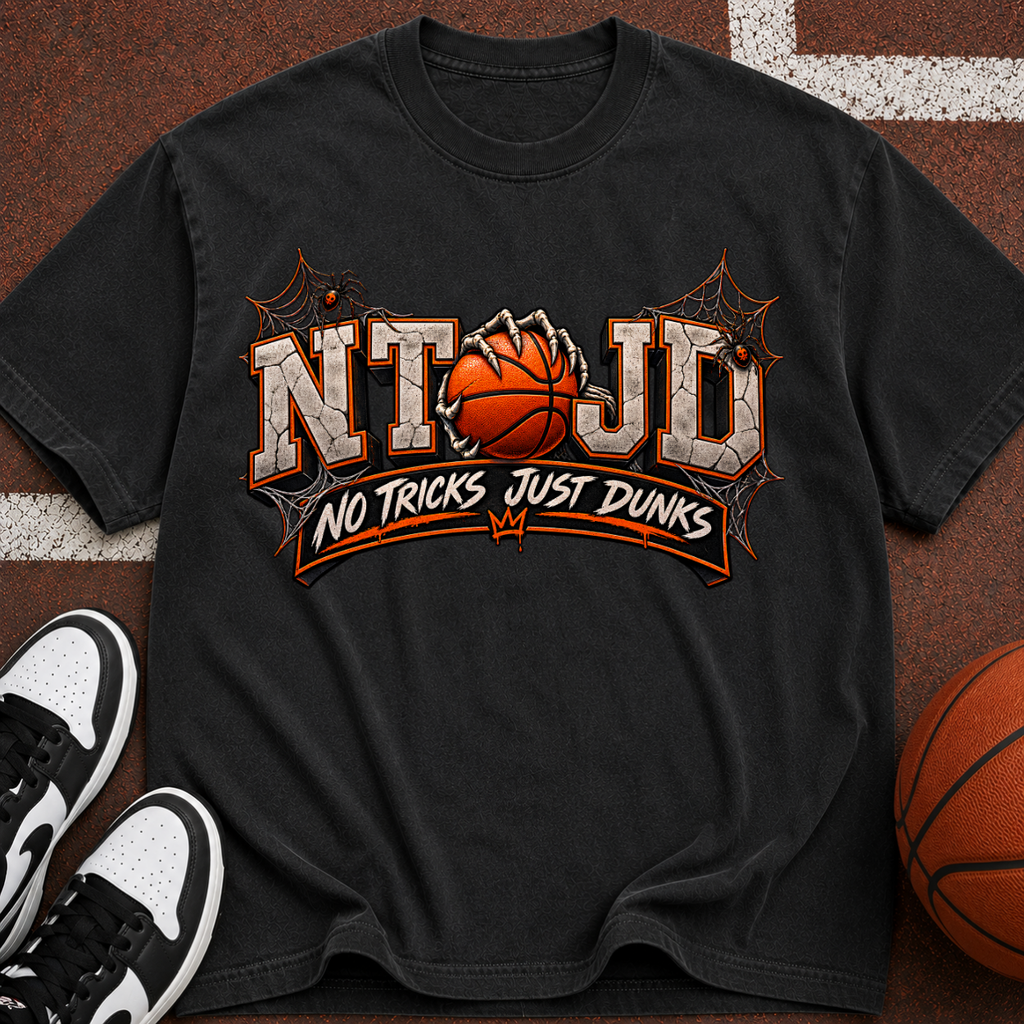 No Tricks Just Dunks Basketball T-Shirt