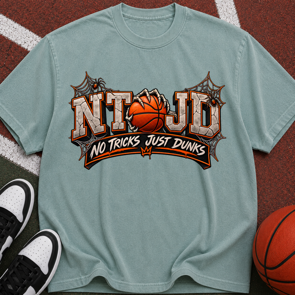 No Tricks Just Dunks Basketball T-Shirt