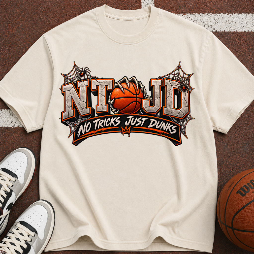 No Tricks Just Dunks Basketball T-Shirt