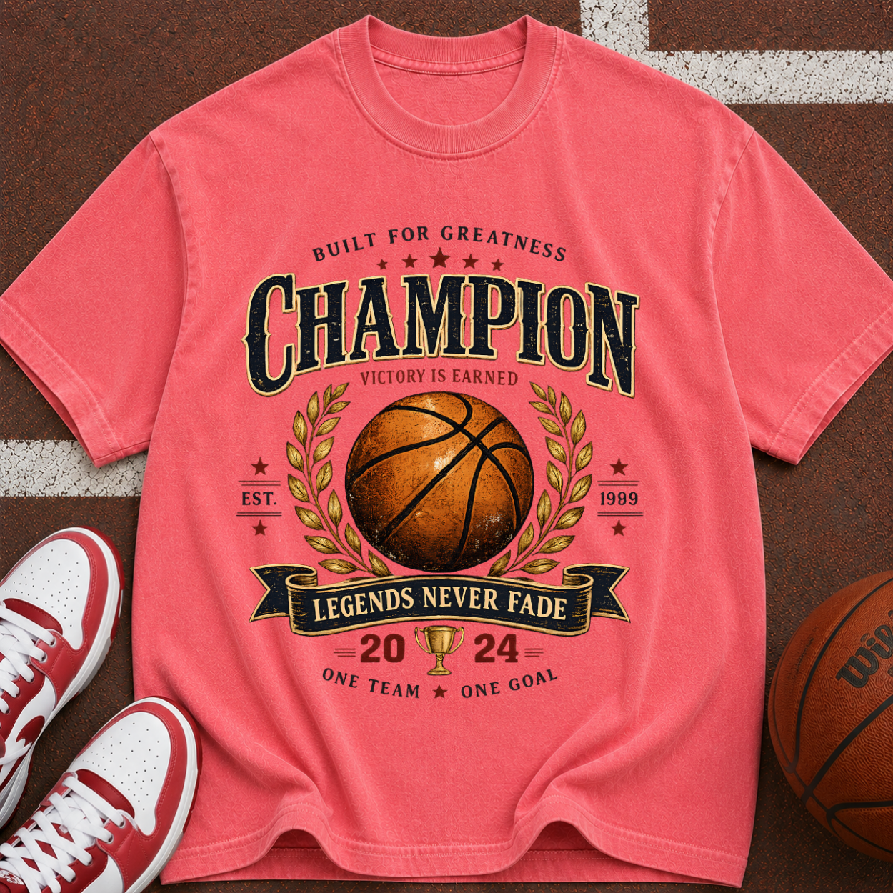 Champion Basketball Tee