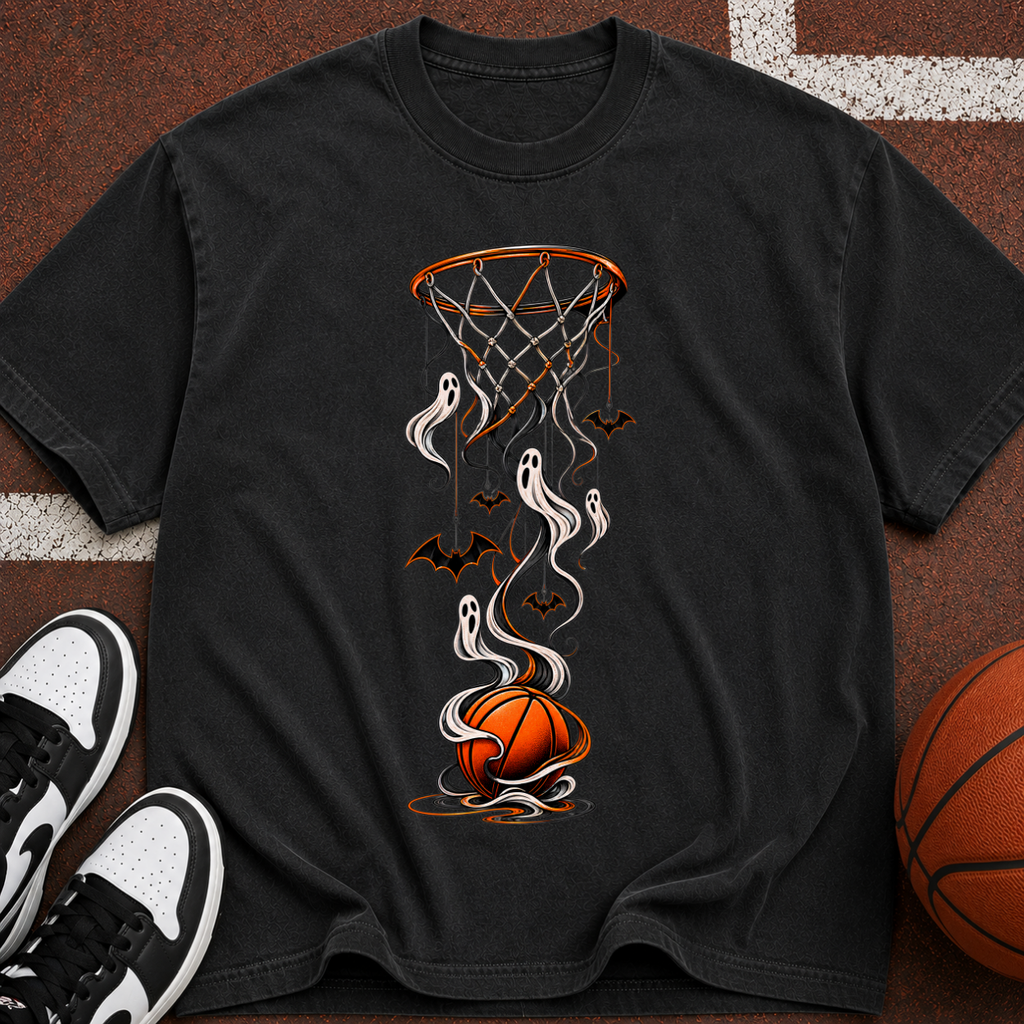 Haunted Hoop Graphic T-Shirt