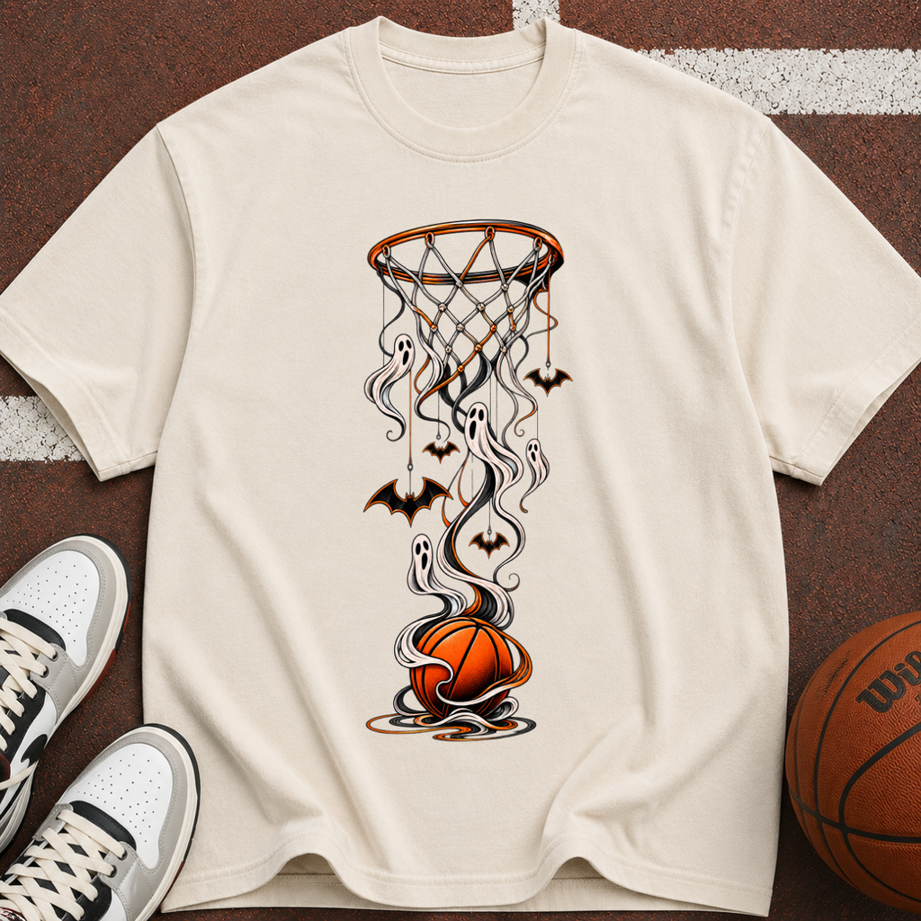 Haunted Hoop Graphic T-Shirt