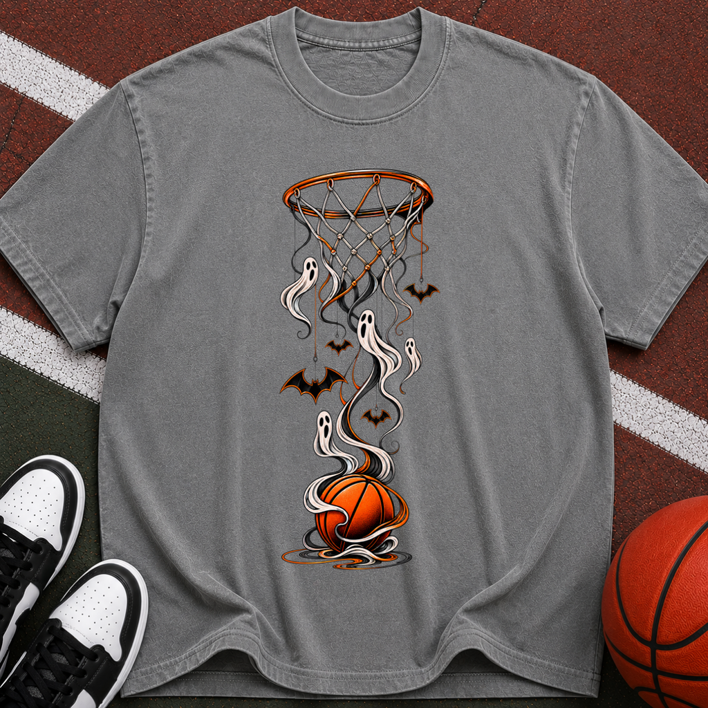 Haunted Hoop Graphic T-Shirt