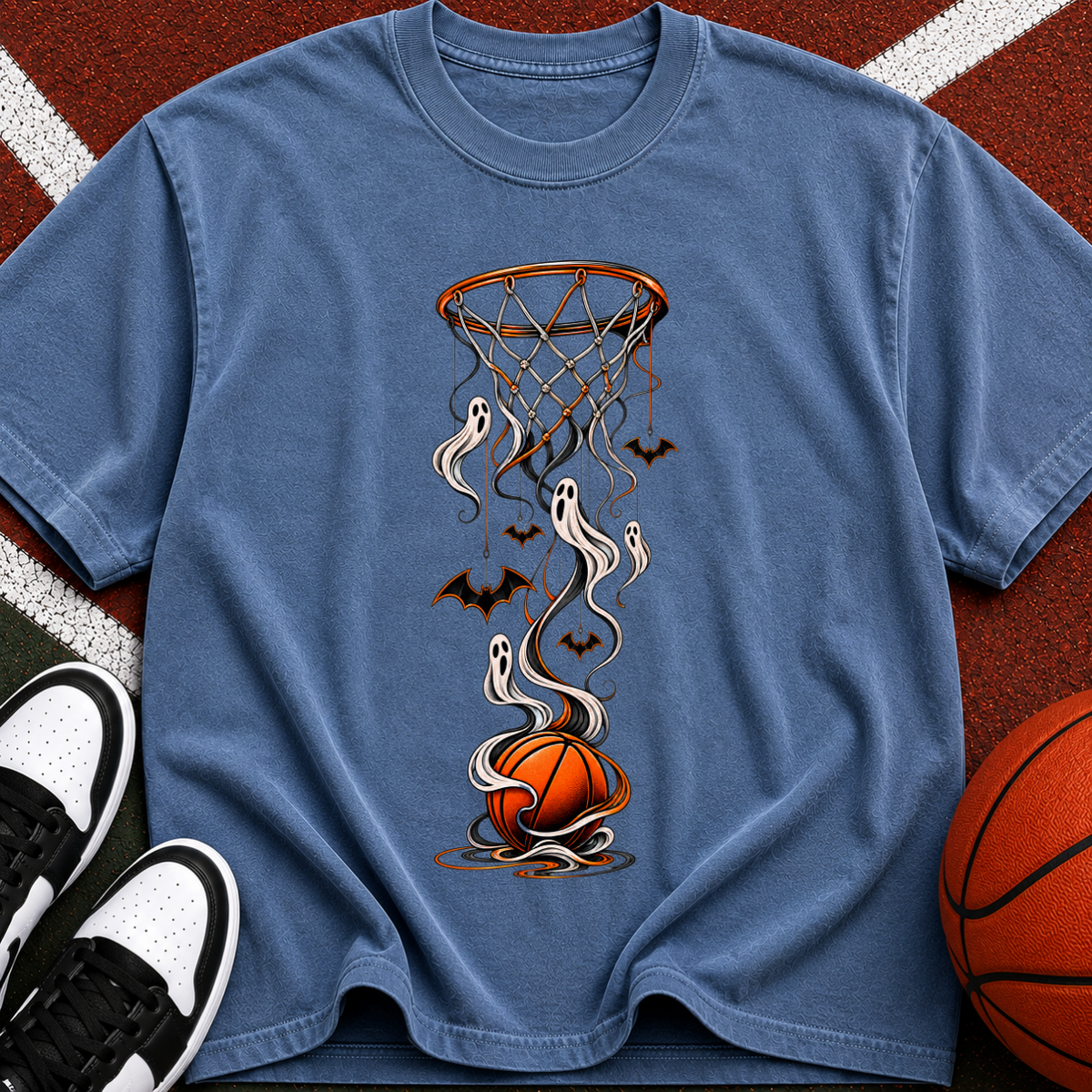 Haunted Hoop Graphic T-Shirt