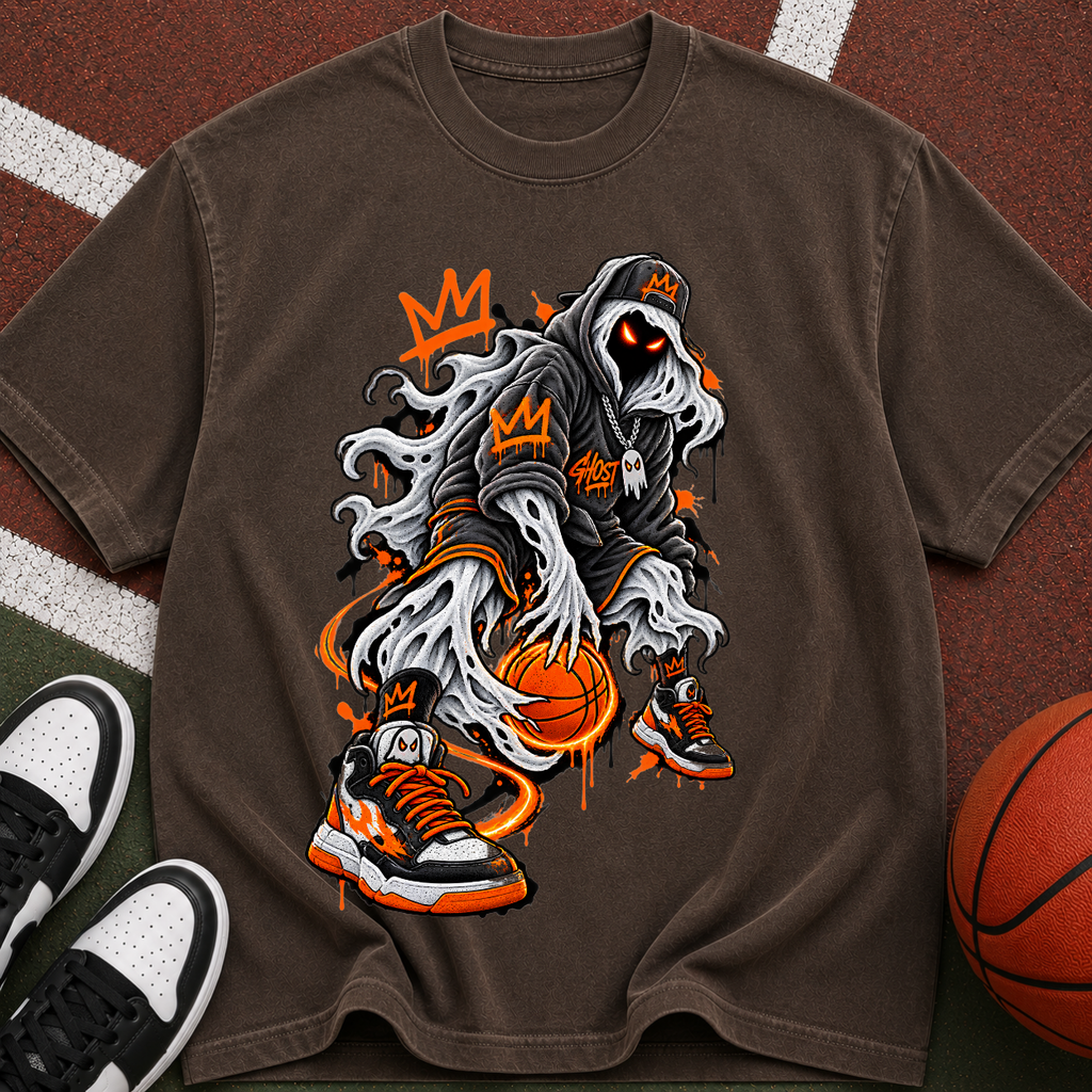 Basketball  Streetwear Hoops Tee