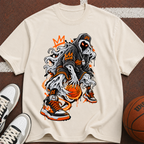 Basketball  Streetwear Hoops Tee