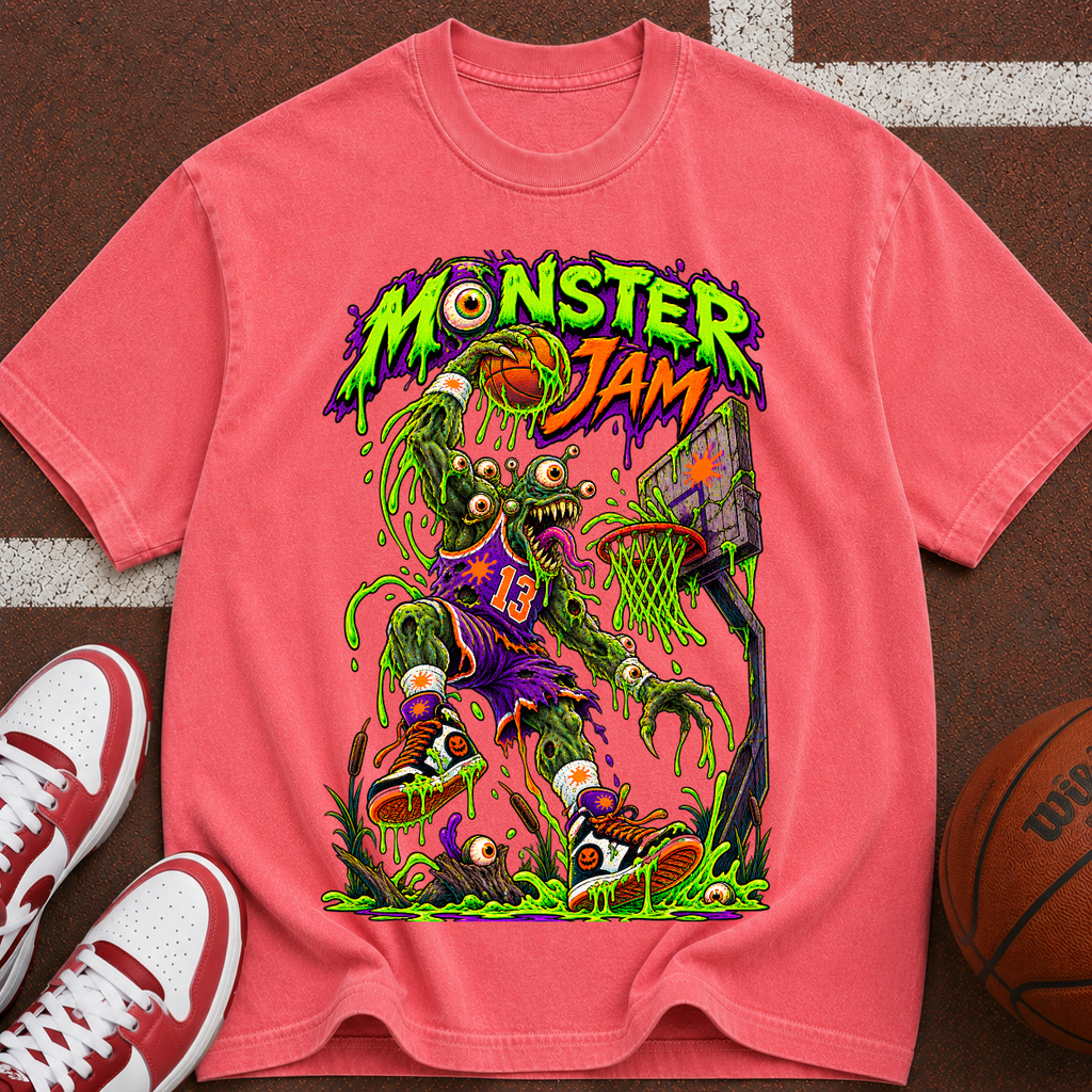 Monster Jam Basketball Zombie T-Shirt