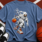 Basketball Ghost Graphic T-Shirt