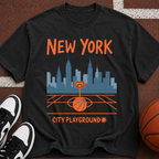 New York City Playground Basketball T-Shirt