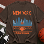 New York City Playground Basketball T-Shirt
