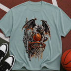 Gargoyle Halloween Basketball T-Shirt