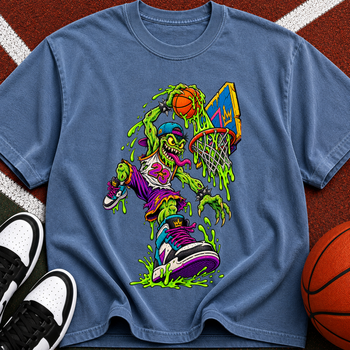 BasketBall Zombie Tee