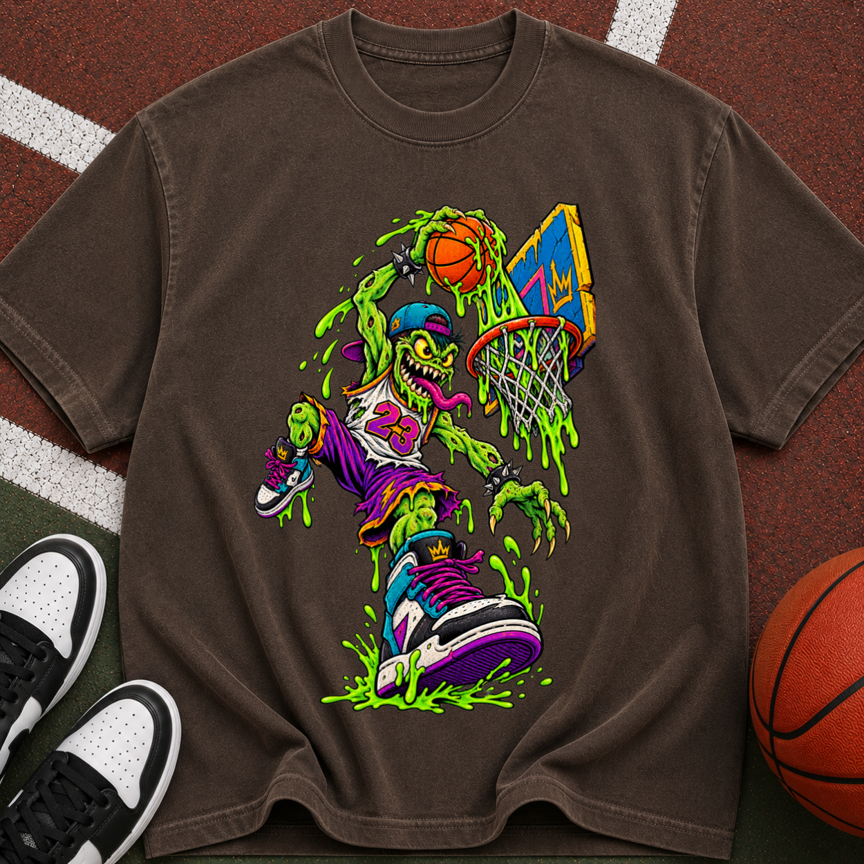 BasketBall Zombie Tee