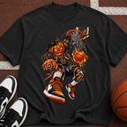 Halloween Pumpkin Slam Dunk T-Shirt