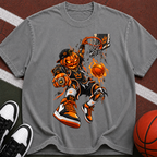 Halloween Pumpkin Slam Dunk T-Shirt