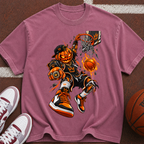 Halloween Pumpkin Slam Dunk T-Shirt