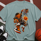 Halloween Pumpkin Slam Dunk T-Shirt