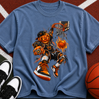 Halloween Pumpkin Slam Dunk T-Shirt