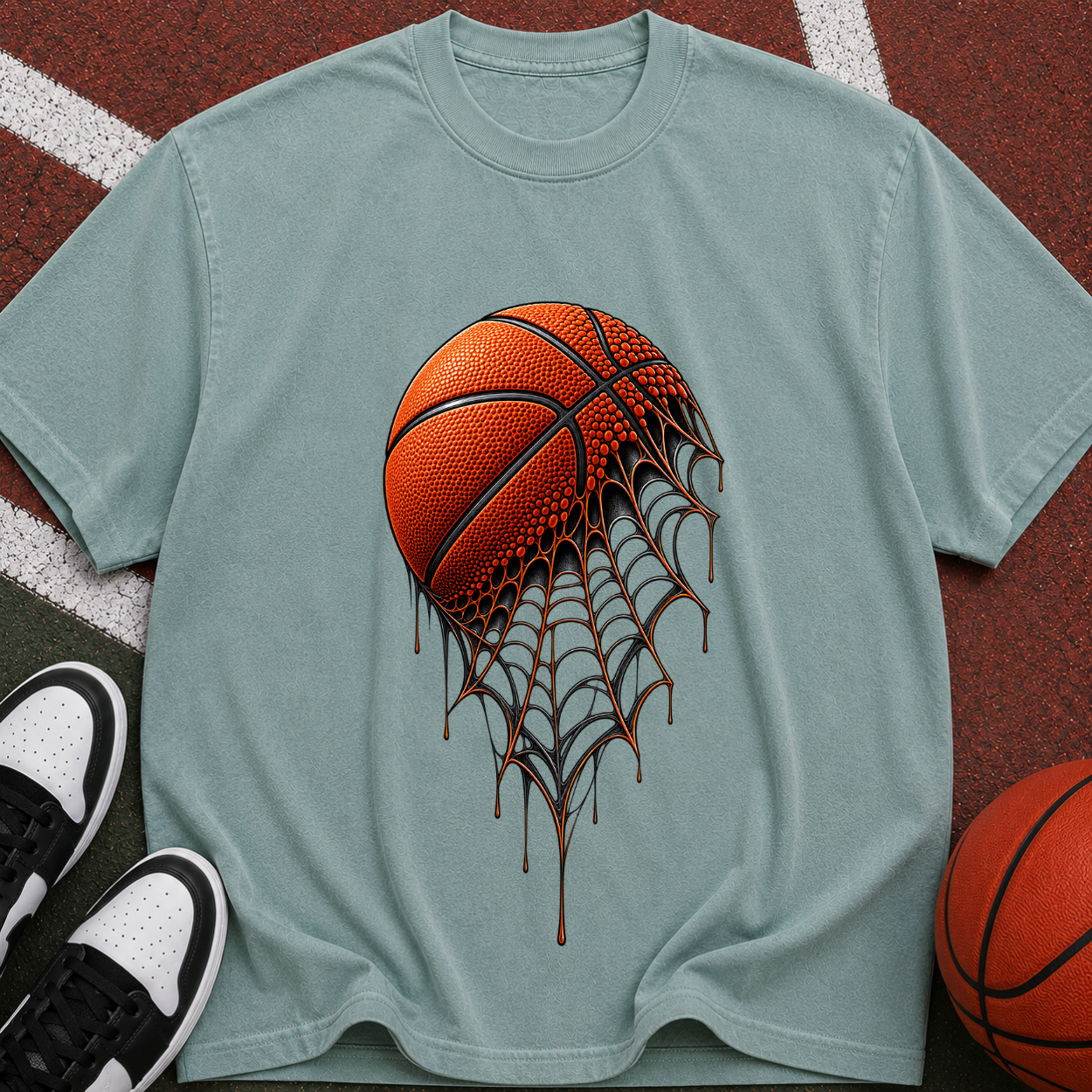 Dripping Hoop Graphic Tee