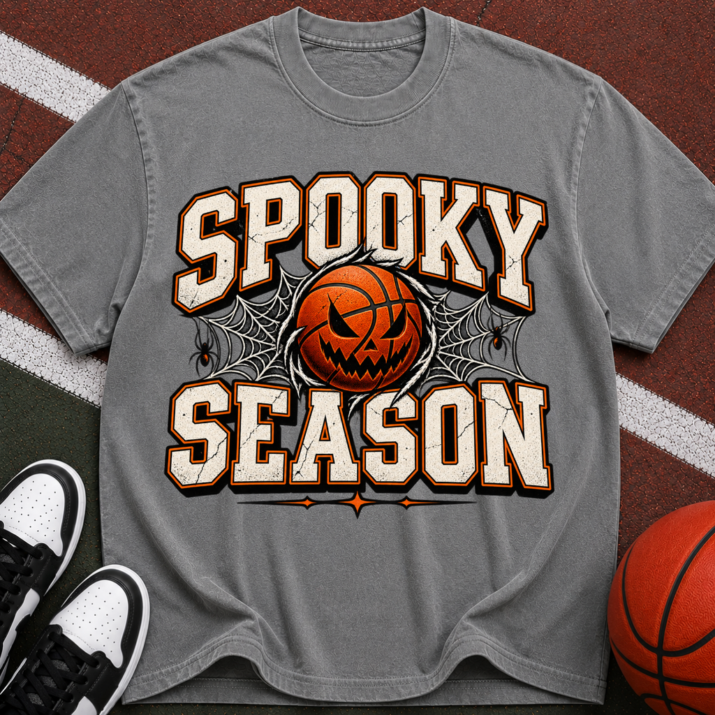 Halloween Basketball Graphic Tee