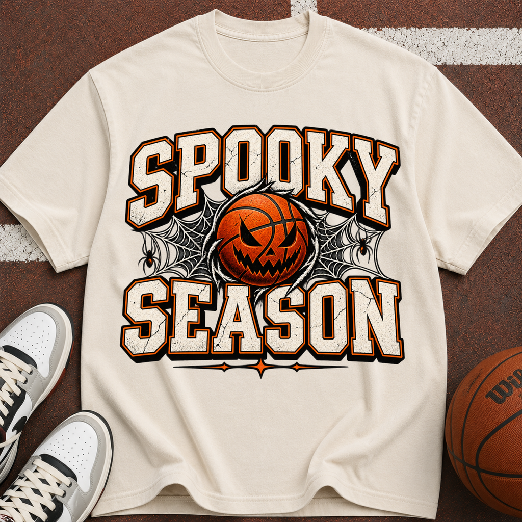 Halloween Basketball Graphic Tee