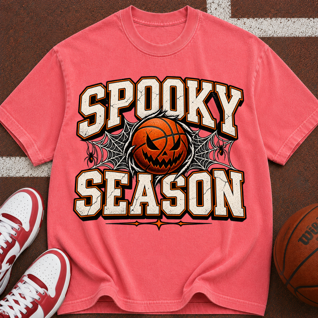 Halloween Basketball Graphic Tee