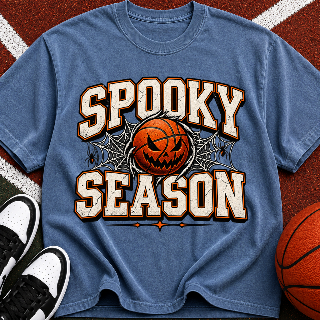 Halloween Basketball Graphic Tee