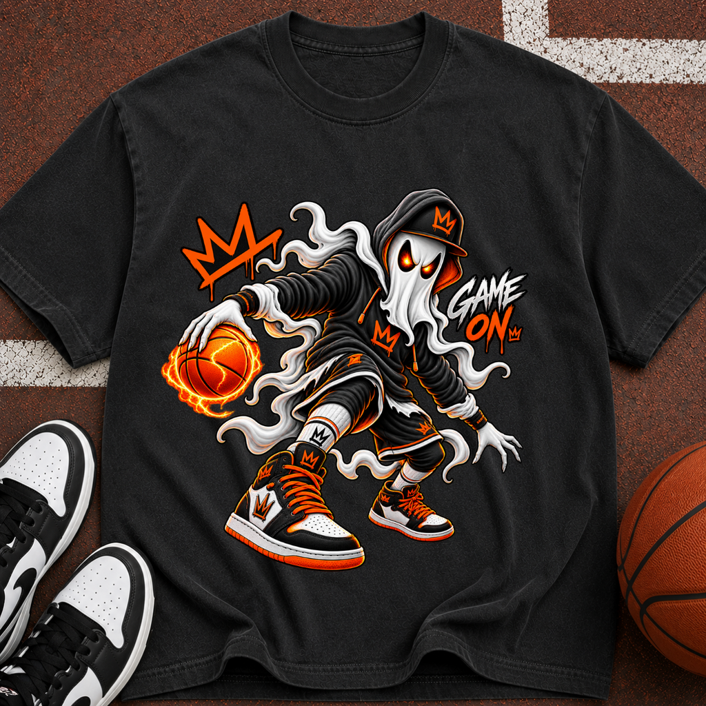 Basketball Ghost Tee