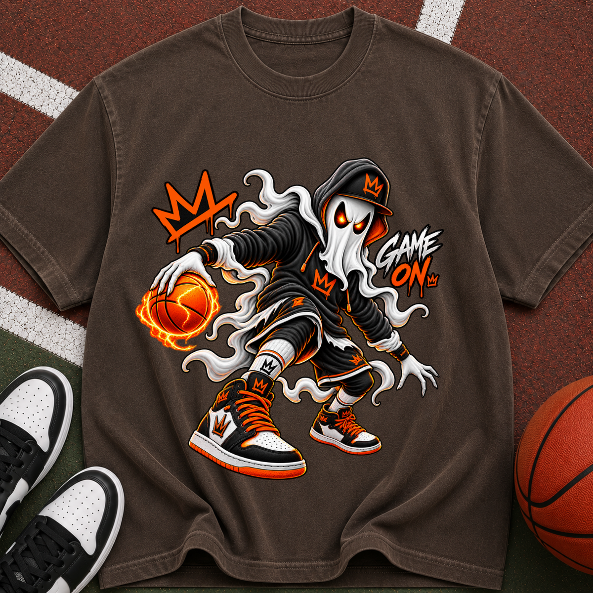 Basketball Ghost Tee
