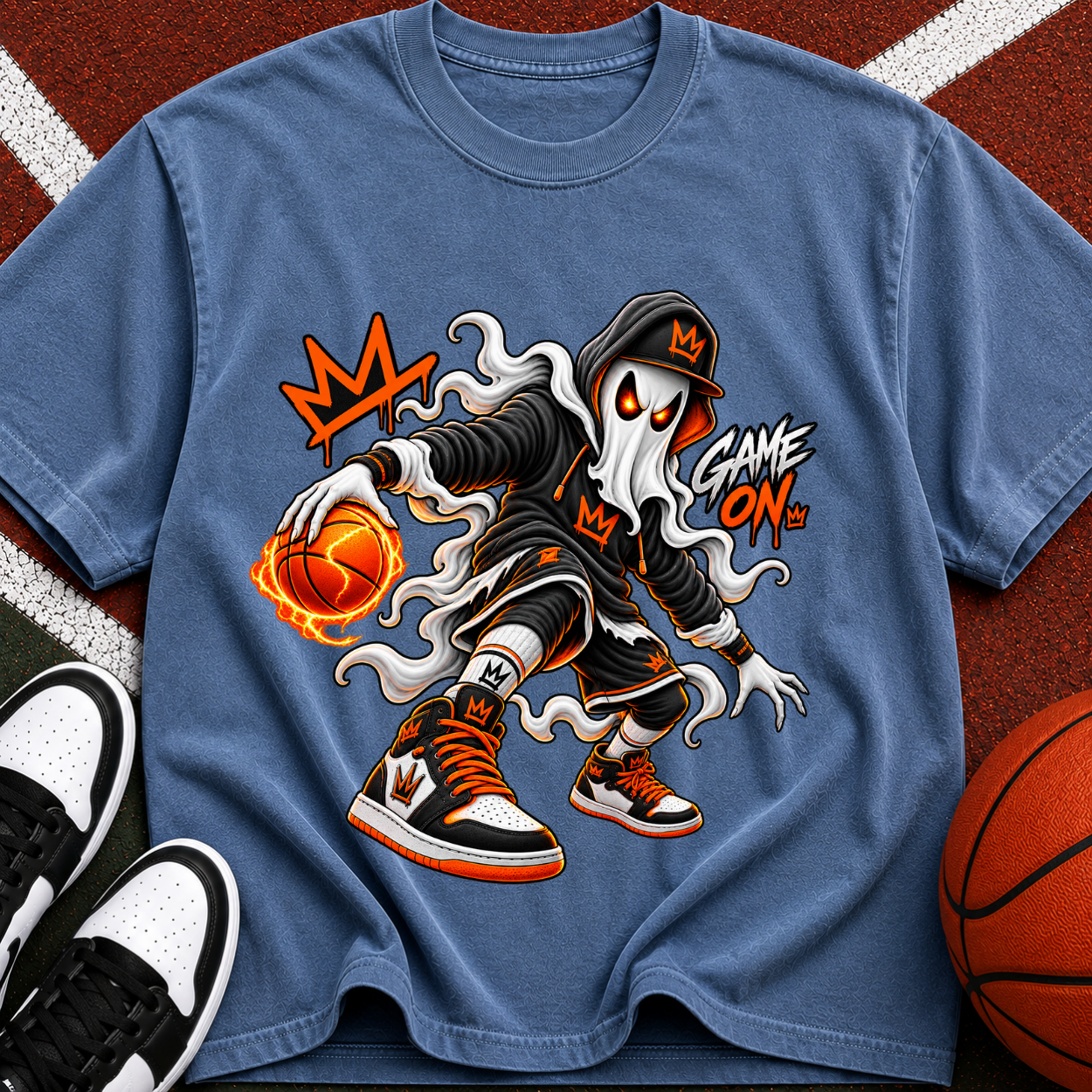 Basketball Ghost Tee