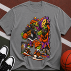 Street Art Monster Tee — Graphic Graffiti Skateboard T-Shirt