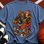Street Art Monster Tee — Graphic Graffiti Skateboard T-Shirt