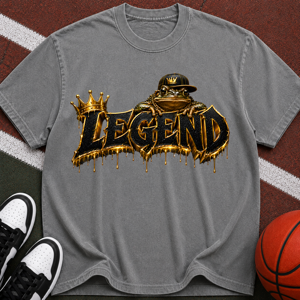 Legend Graffiti T-Shirt — Crowned King Streetwear Tee