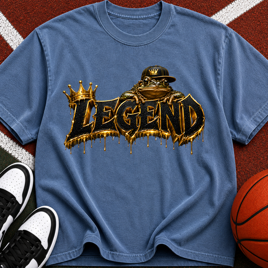 Legend Graffiti T-Shirt — Crowned King Streetwear Tee