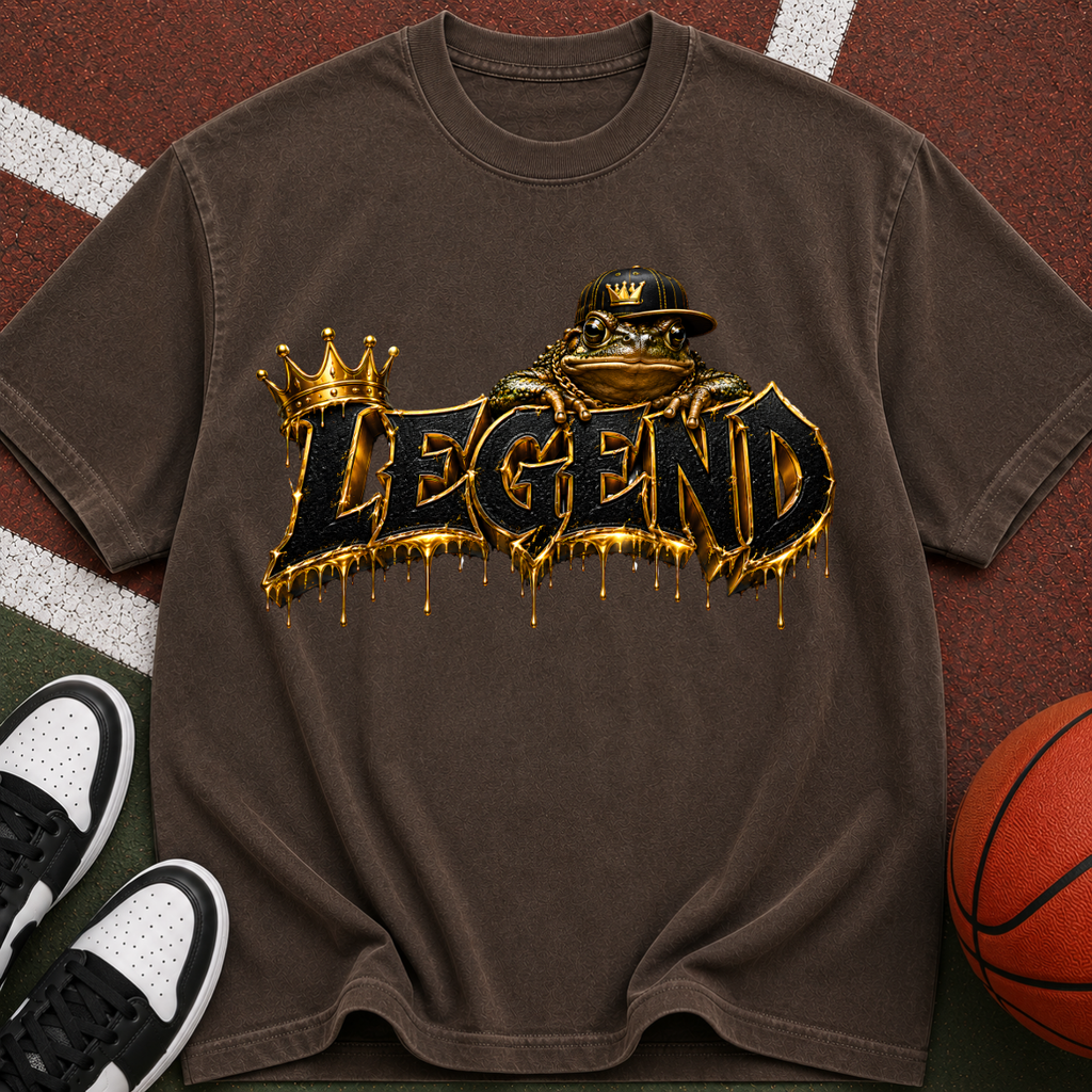 Legend Graffiti T-Shirt — Crowned King Streetwear Tee