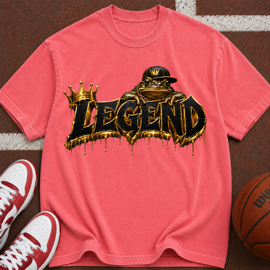 Legend Graffiti T-Shirt — Crowned King Streetwear Tee