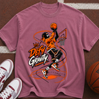 Defy Gravity Basketball Tee — Dunk Graphic T-Shirt