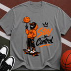 Stay in Control Skateboard Basketball Tee