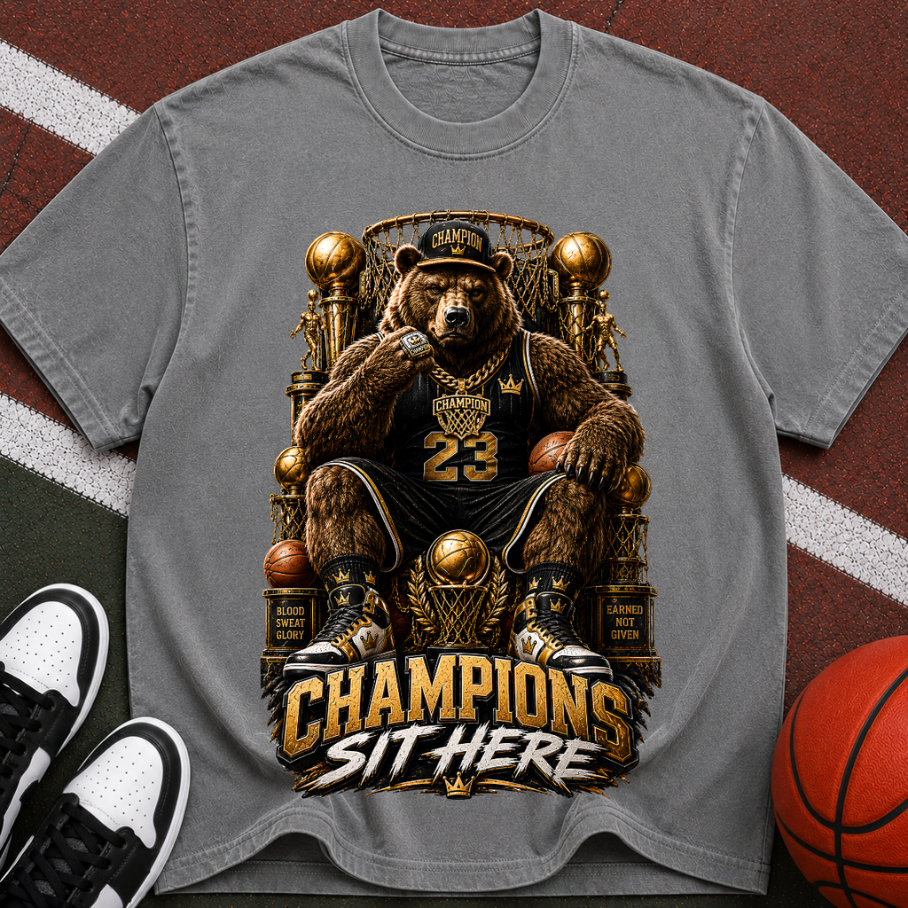 Champions Sit Here Graphic T-Shirt