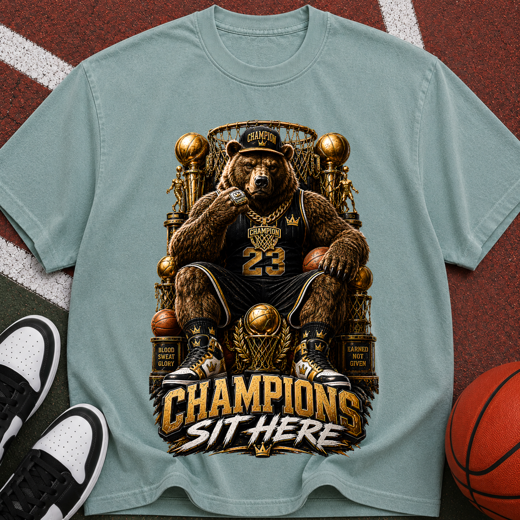 Champions Sit Here Graphic T-Shirt