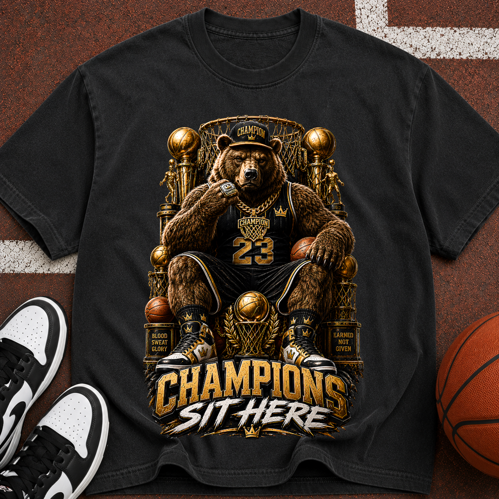 Champions Sit Here Graphic T-Shirt