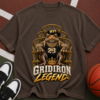 Gridiron Legend MVP Football T-Shirt — Vintage Player #23 Tee