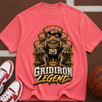 Gridiron Legend MVP Football T-Shirt — Vintage Player #23 Tee