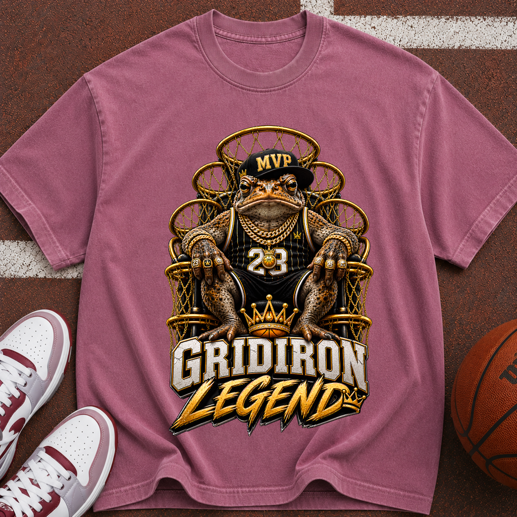 Gridiron Legend MVP Football T-Shirt — Vintage Player #23 Tee