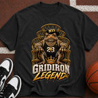 Gridiron Legend MVP Football T-Shirt — Vintage Player #23 Tee