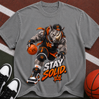 Stay Solid Basketball Rhino T-Shirt