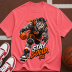 Stay Solid Basketball Rhino T-Shirt