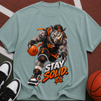 Stay Solid Basketball Rhino T-Shirt