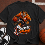 Concrete Dreams Tiger Basketball T‑Shirt