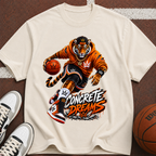 Concrete Dreams Tiger Basketball T‑Shirt